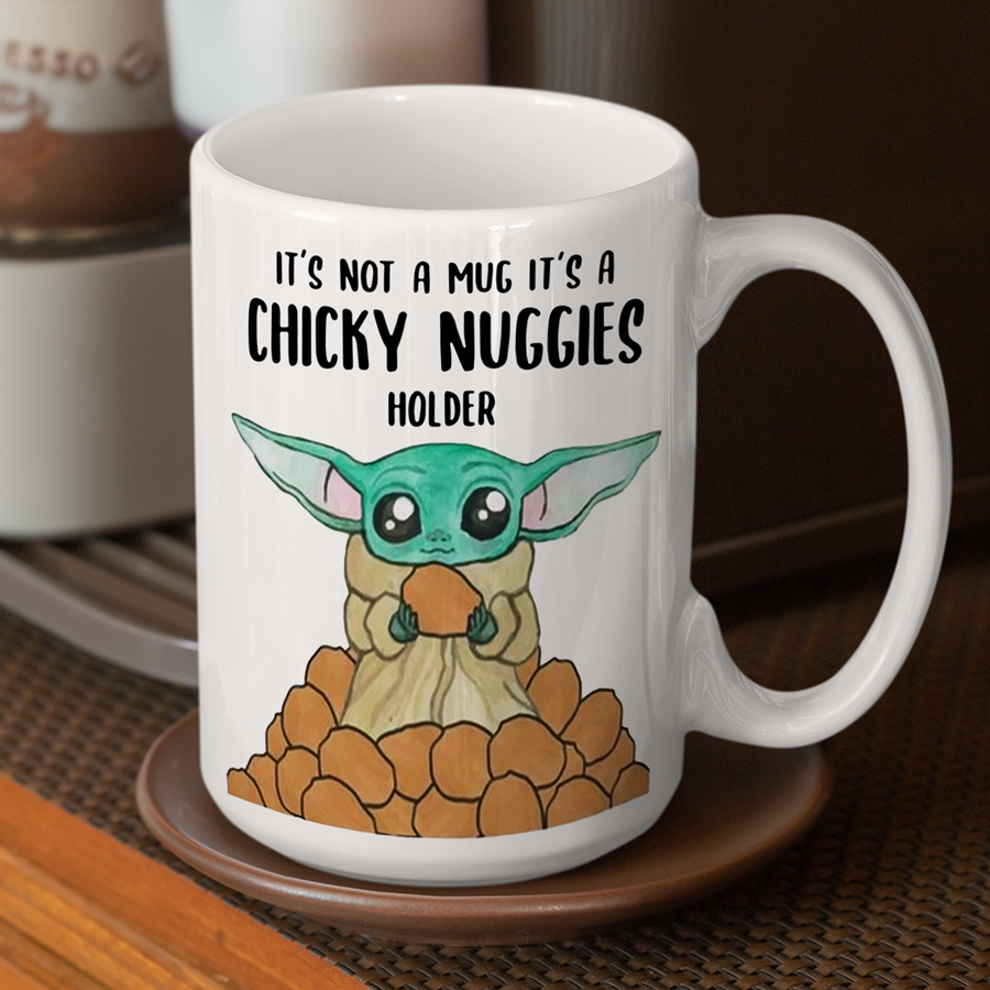 Grogu Chicky Nuggies Mug | By Switzer Kreations