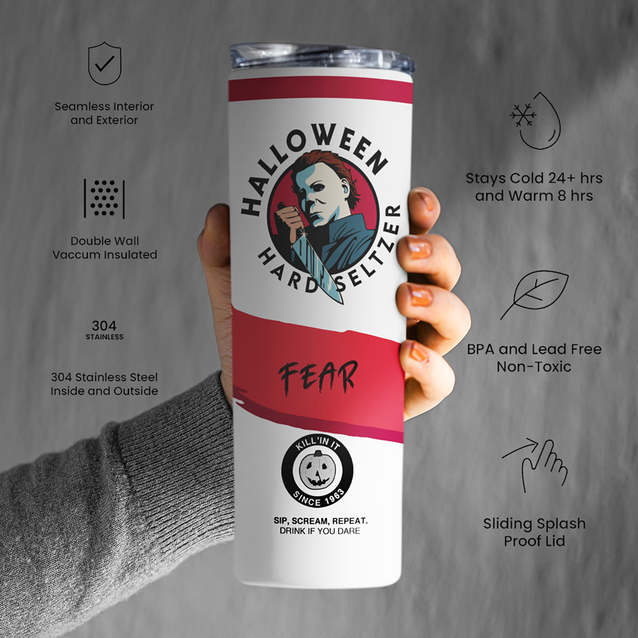 Halloween Michael Myers Tumbler | By Switzer Kreations