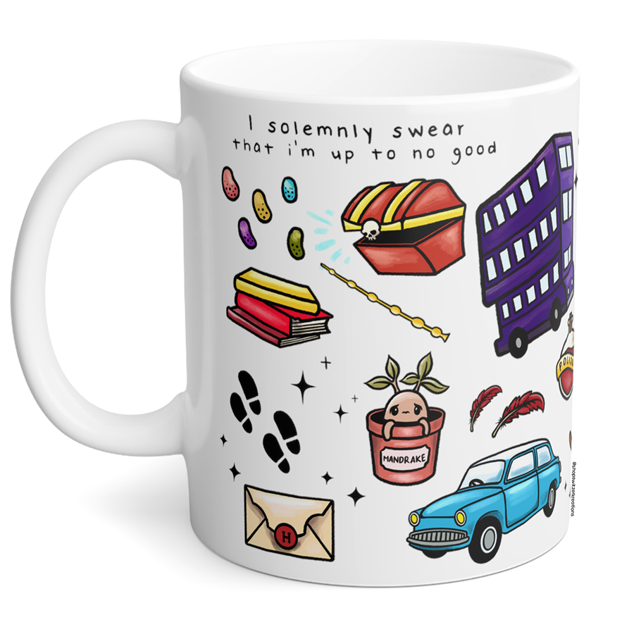 I solemnly swear that I am up to no good mug | By Switzer Kreations