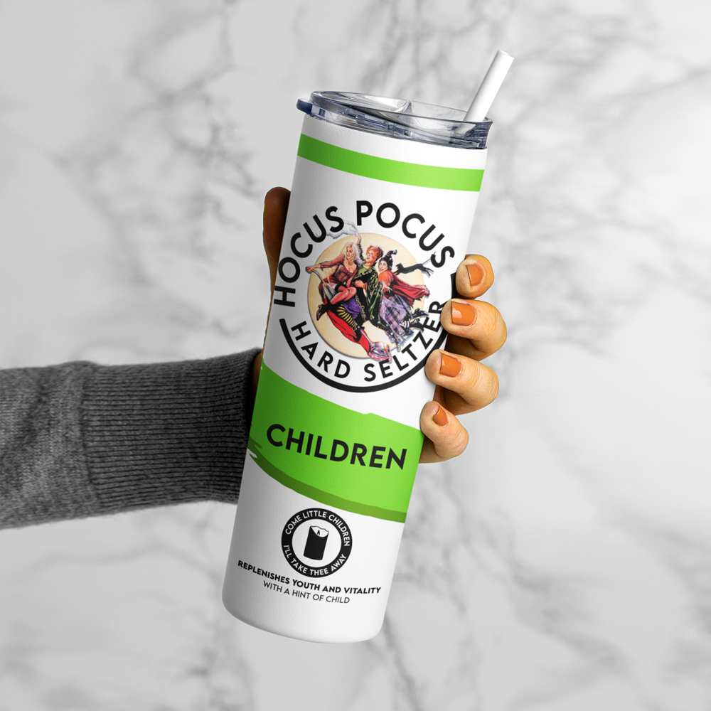 Hocus Pocus Tumbler - Insulated W/Lid and Straw