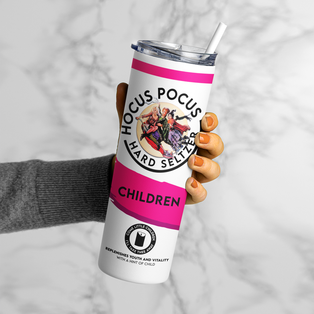 Hocus Pocus Tumbler - Insulated W/Lid and Straw