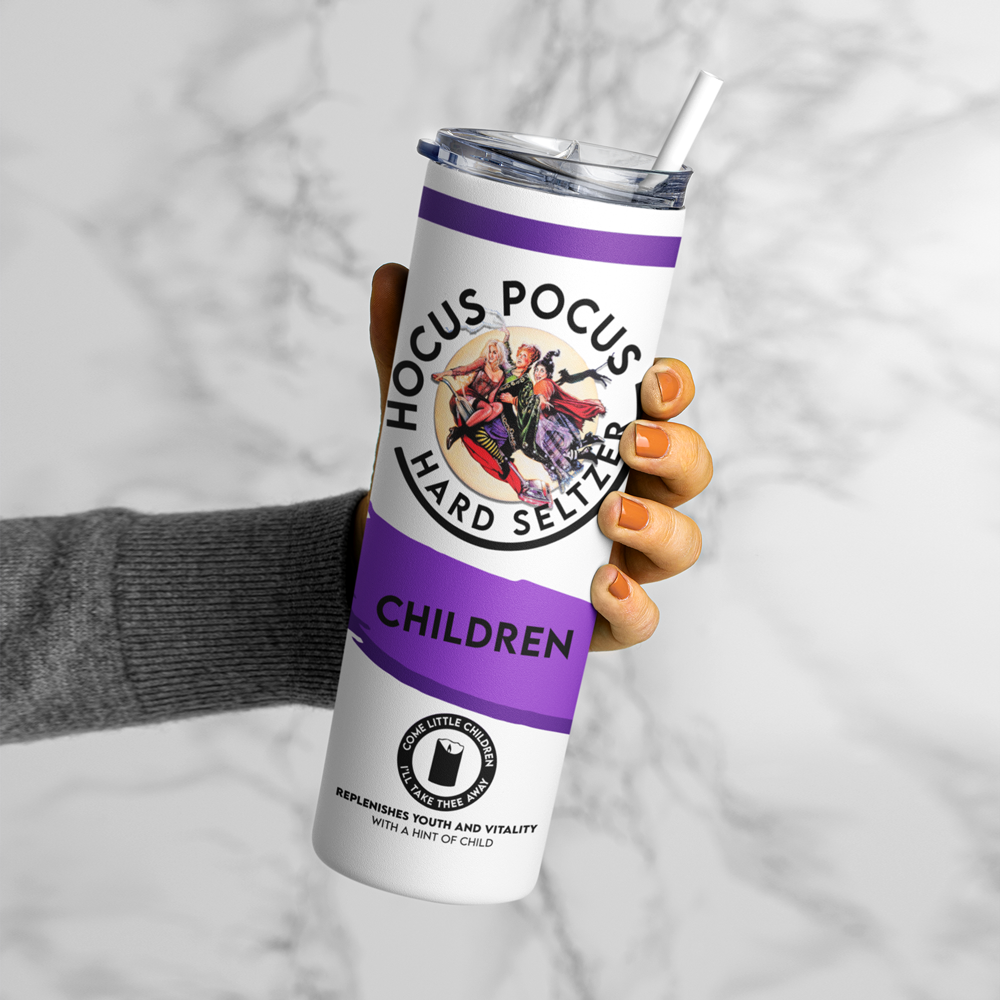 Hocus Pocus Tumbler - Insulated W/Lid and Straw