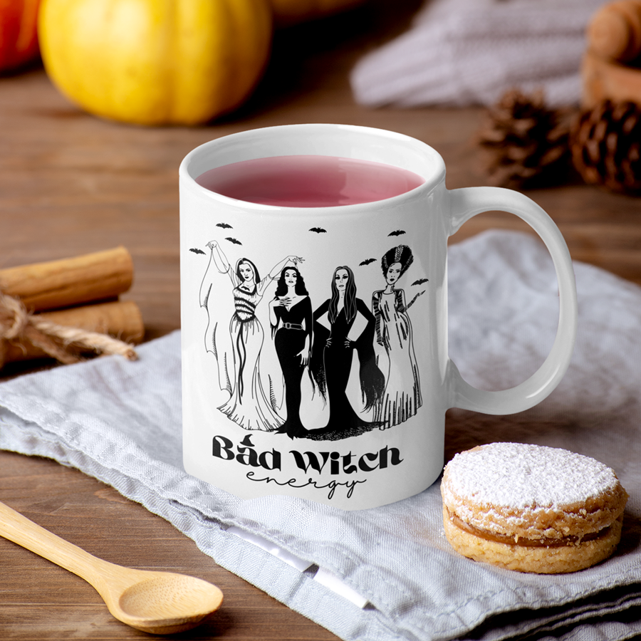 Bad Witch Energy Mug 11oz | By Switzer Kreations