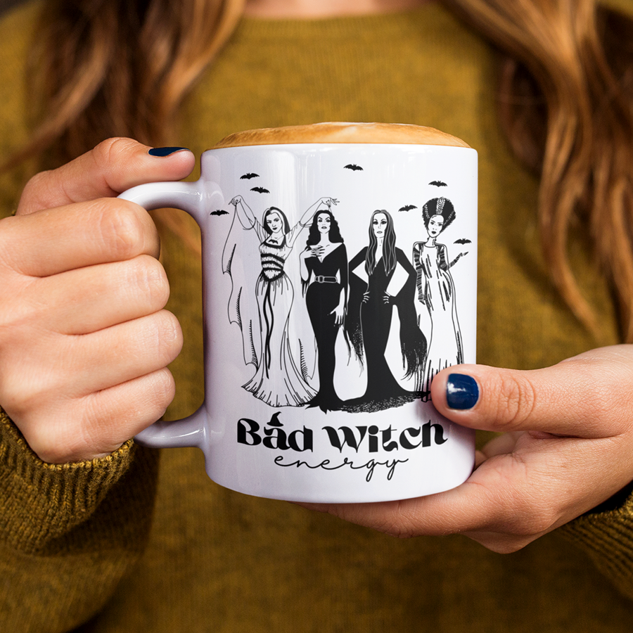 Bad Witch Energy Mug 11oz | By Switzer Kreations