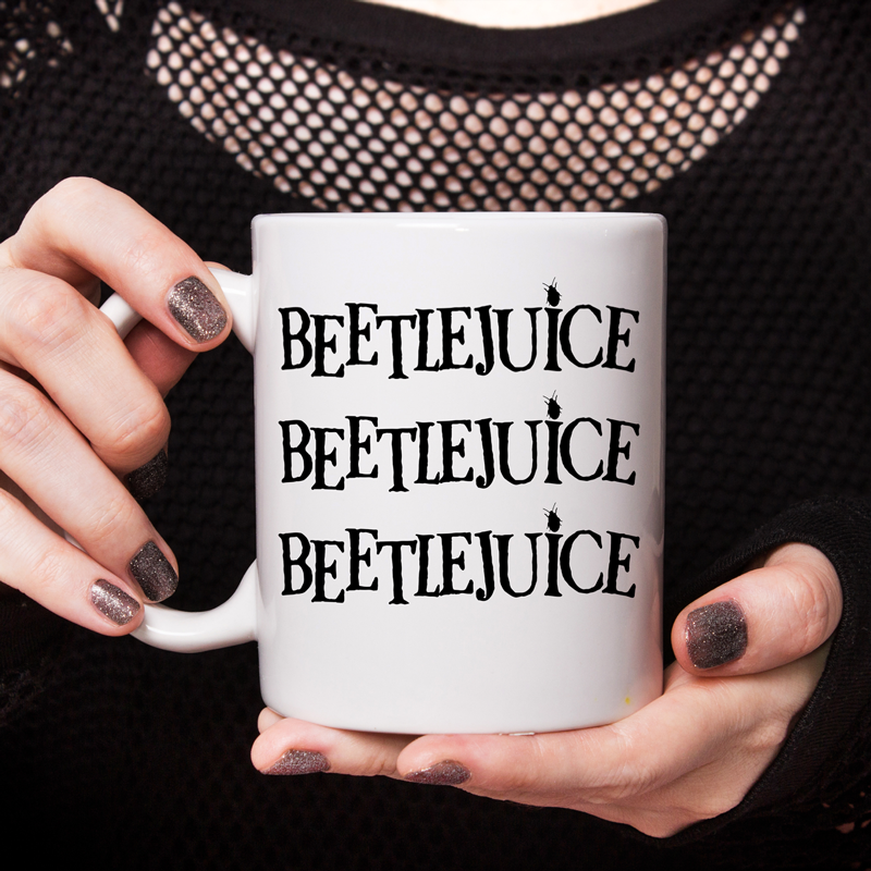 Beetlejuice Beetlejuice Beetlejuice Mug - Switzer Kreations