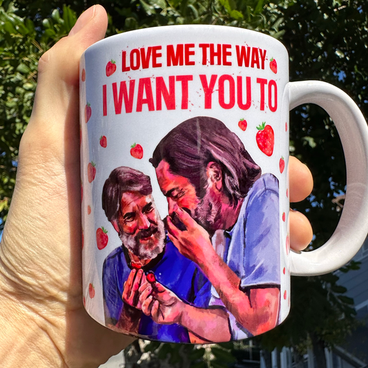 Bill & Frank Strawberries Mug 11oz | By Switzer Kreations
