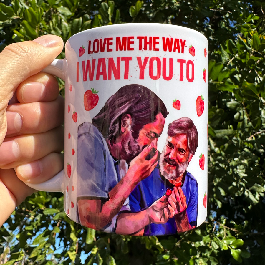 Bill & Frank Strawberries Mug 11oz | By Switzer Kreations