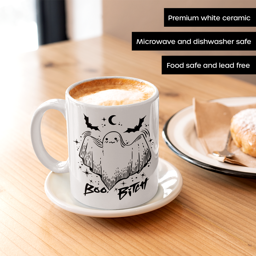 Boo B*tch! Little Haunt Coffee Mug
