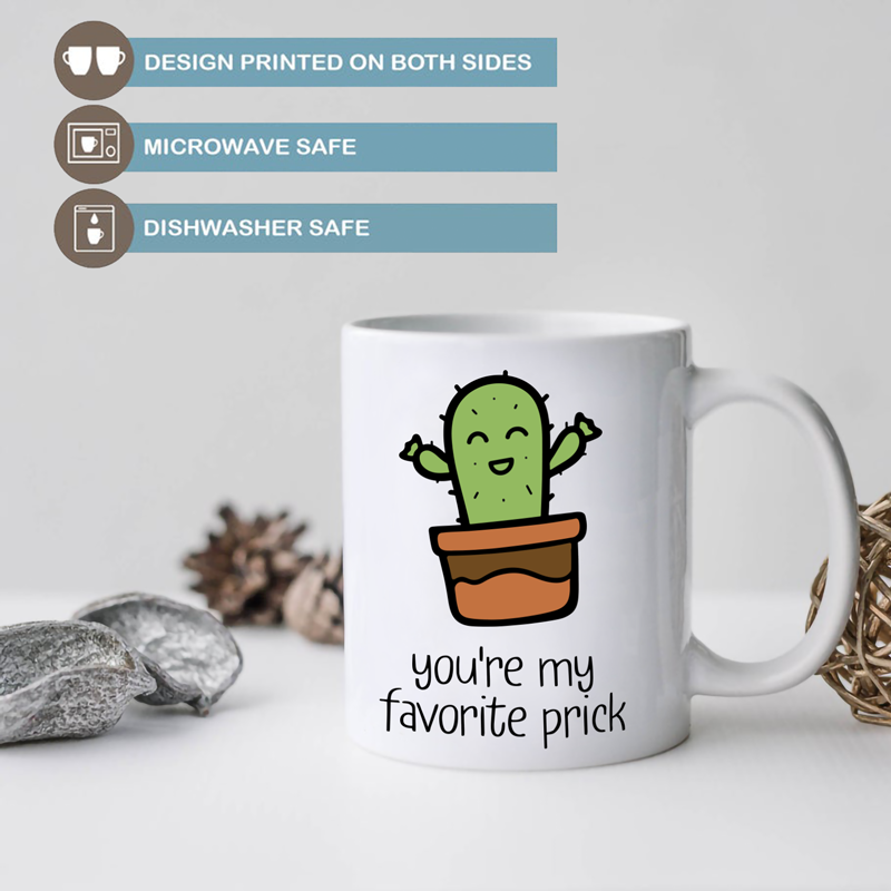 You're My Favorite Prick Mug - Switzer Kreations Store