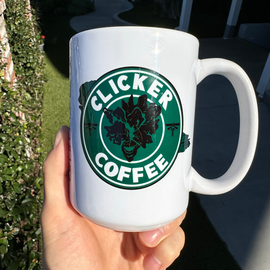 Clicker Coffee Mug 15oz | By Switzer Kreations