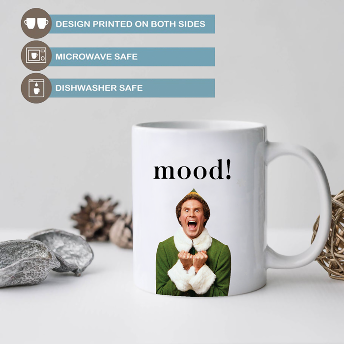 Buddy The Elf Mood Mug - Switzer Kreations