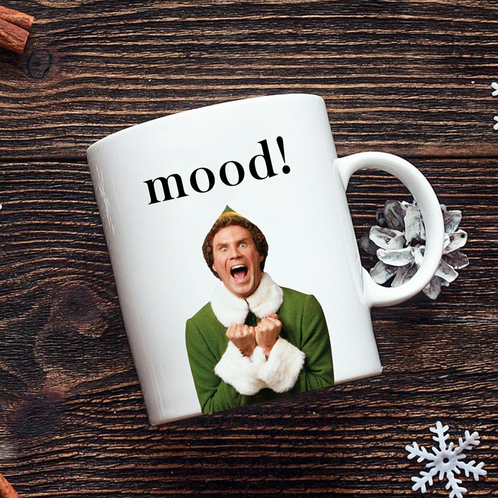 Buddy The Elf Mood Mug - Switzer Kreations