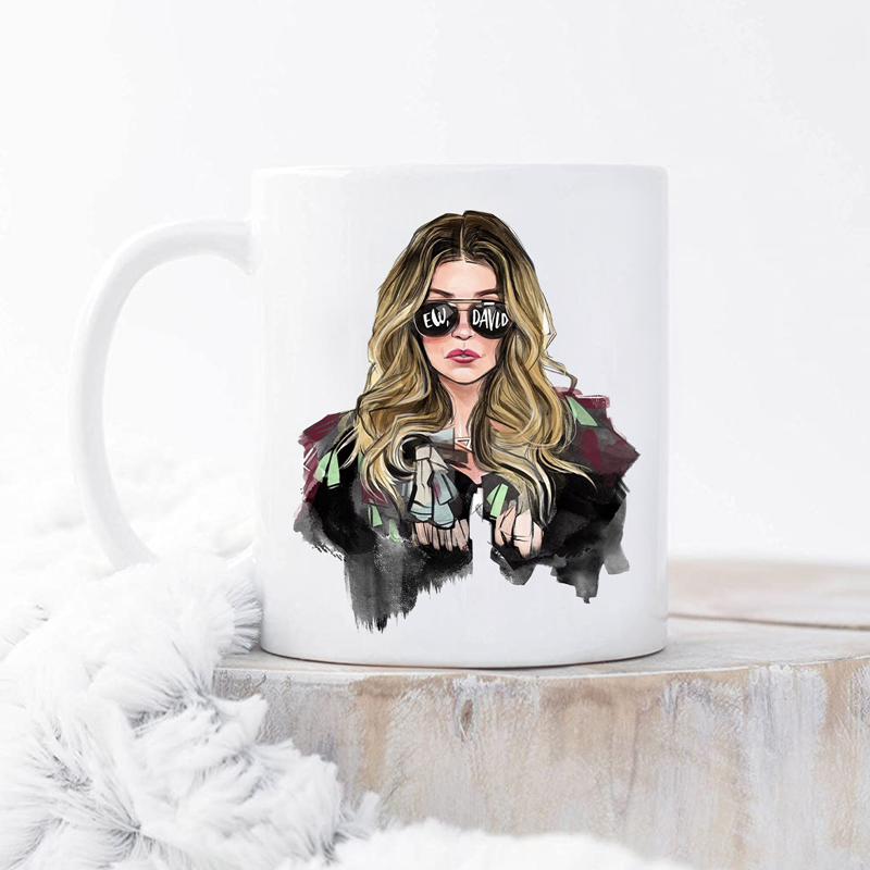 Ew David Alexis Rose Schitts Creek Mug - Switzer Kreations