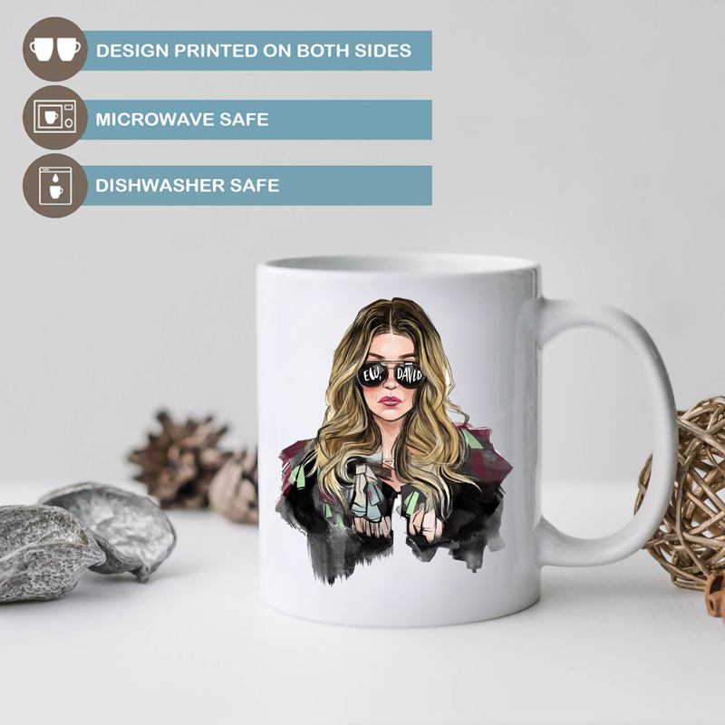 Ew David Alexis Rose Schitts Creek Mug - Switzer Kreations