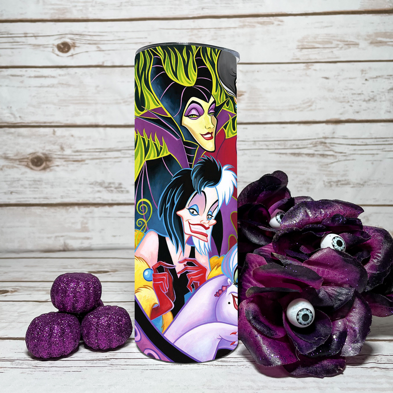 Female Villains Tumbler - Switzer Kreations