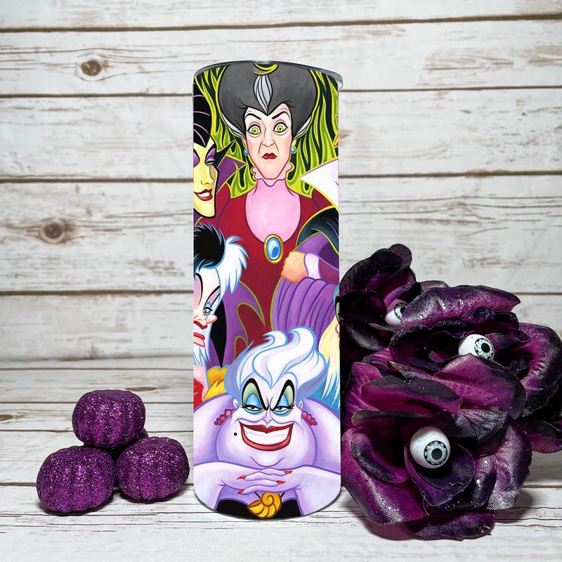 Female Villains Tumbler - Switzer Kreations