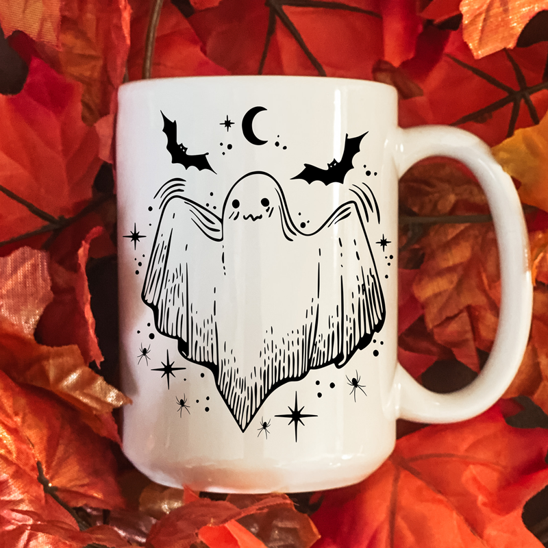Little Haunt Coffee Mug 15oz - By Switzer Kreations