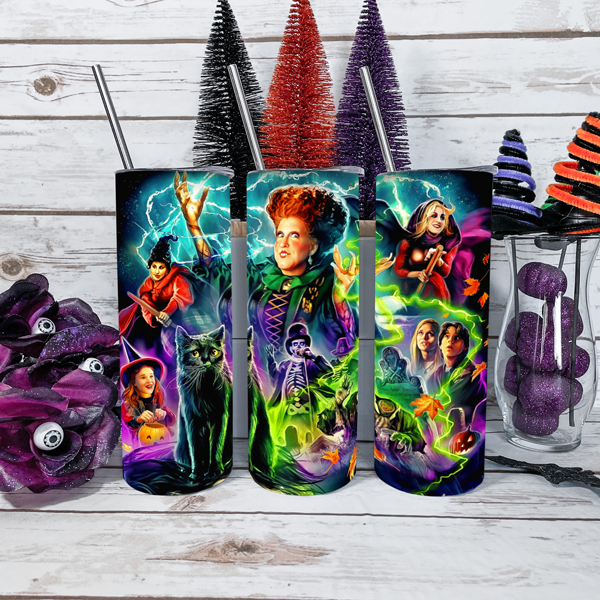 Hocus Pocus Halloween Tumbler | By Switzer Kreations