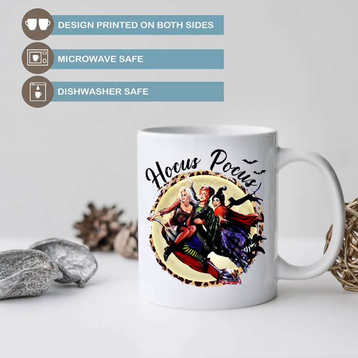 Hocus Pocus Flying Sanderson Sisters Mug - Switzer Kreations