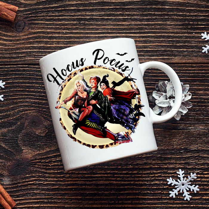 Hocus Pocus Flying Sanderson Sisters Mug - Switzer Kreations