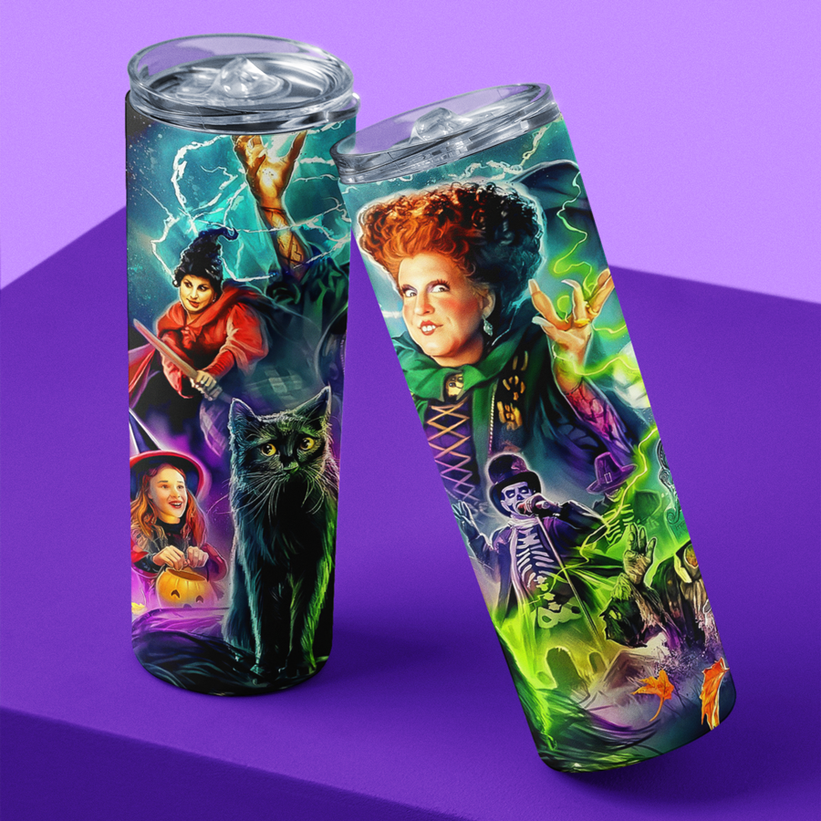 Hocus Pocus Sanderson Sisters Tumbler | Switzer Kreations