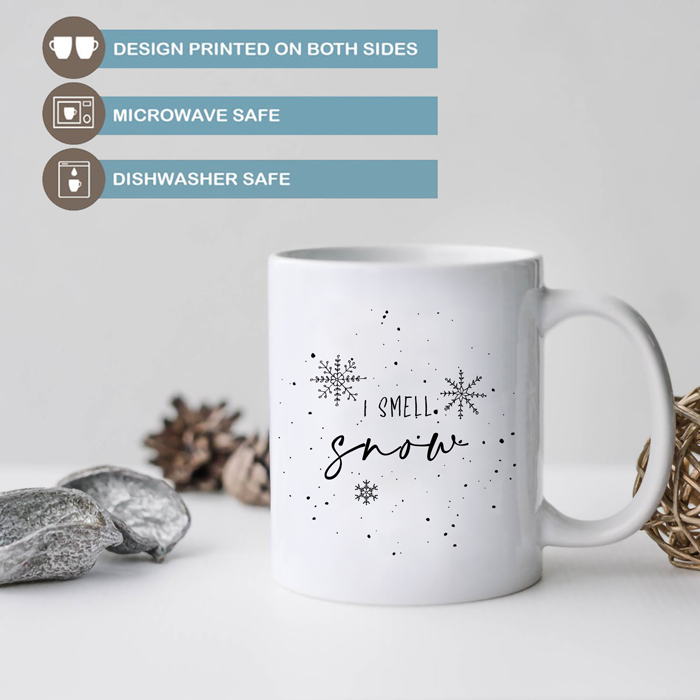 I Smell Snow Christmas 11oz - Switzer Kreations