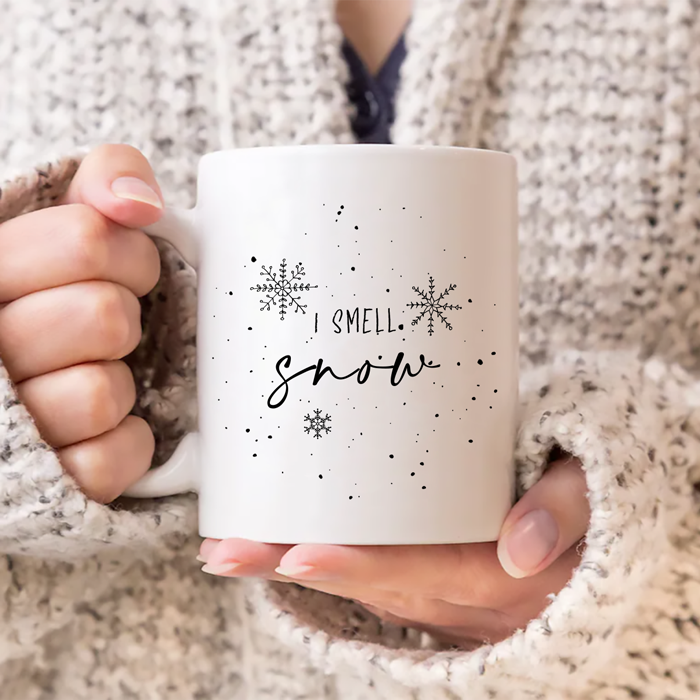 I Smell Snow Christmas 11oz - Switzer Kreations