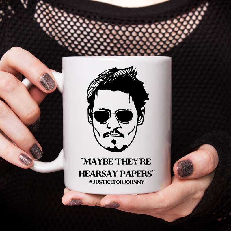 Maybe They're Hearsay Papers Coffee Mug