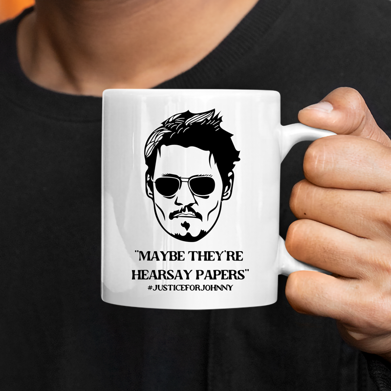 Maybe They're Hearsay Papers Coffee Mug