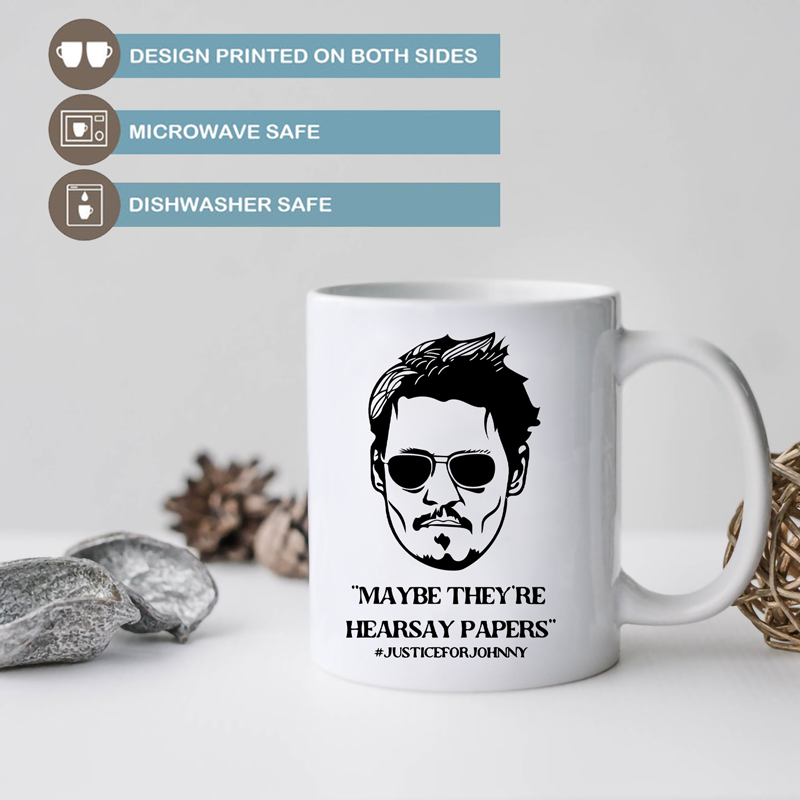 Maybe They're Hearsay Papers Coffee Mug