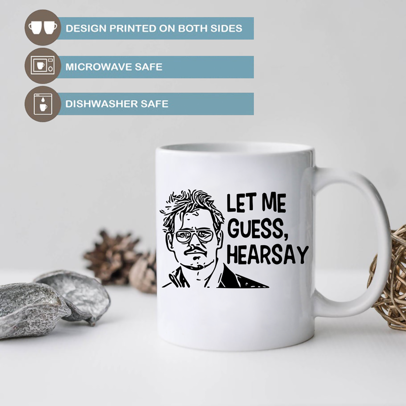 Johnny Depp Let Me Guess Hearsay 11oz | Switzer Kreations