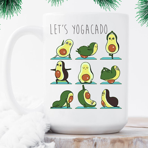 Let's YOGACADO Mug - Switzer Kreations