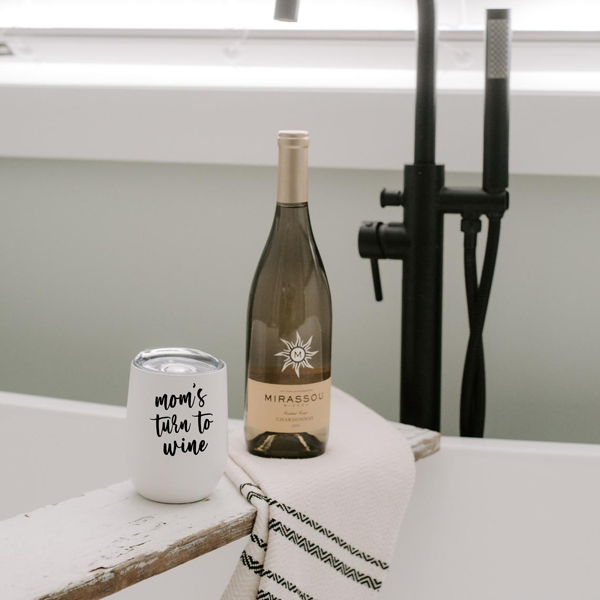 Mom's Turn to Wine Wine Tumbler - Switzer Kreations