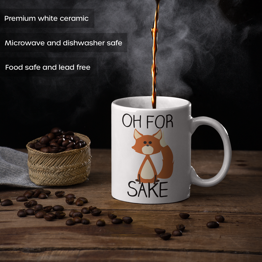 Doctor Strange “Oh For Fox Sake” Mug - By Switzer Kreations
