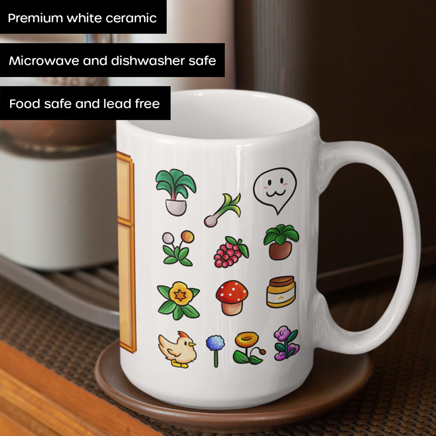 Stardew Valley Mug 15oz | By Switzer Kreations