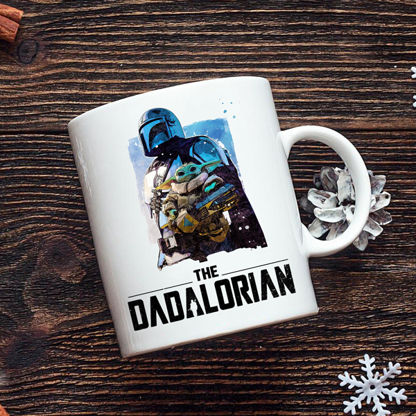 The Force is Strong Cup Mug, Star Gift, Dad/father Gift. -  Sweden