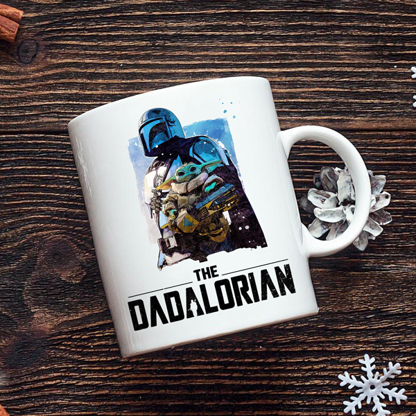 The DADALORIAN and Baby Yoda - Switzer Kreations