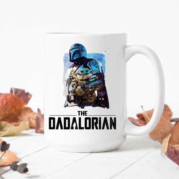 The DADALORIAN and Baby Yoda - Switzer Kreations