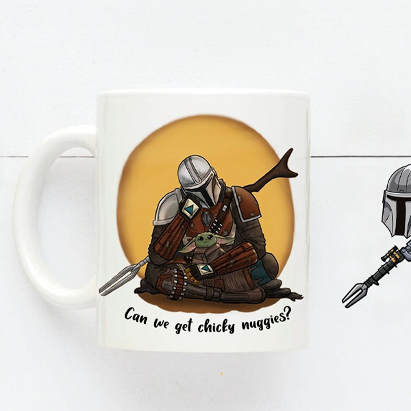 The Mandalorian and The Child Baby Yoda
