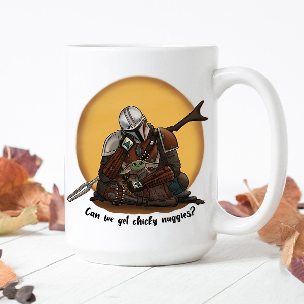 The Mandalorian and The Child Baby Yoda