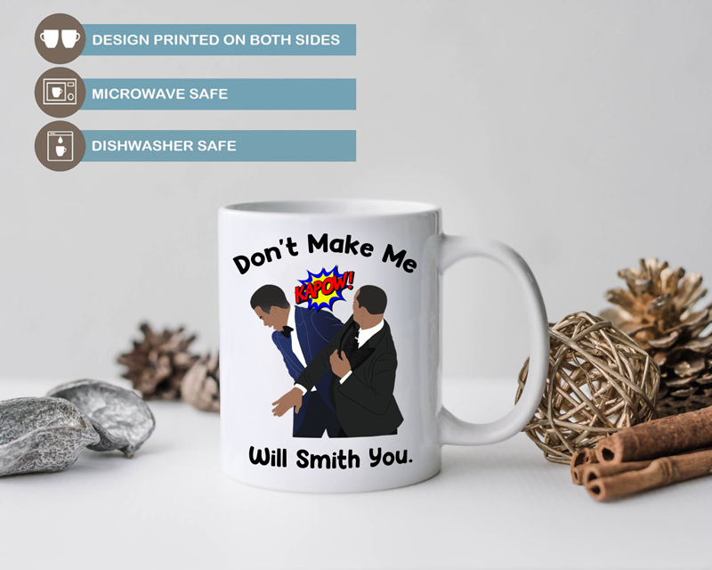 Will Smith Slapping Chris Rock Mug - Switzer Kreations