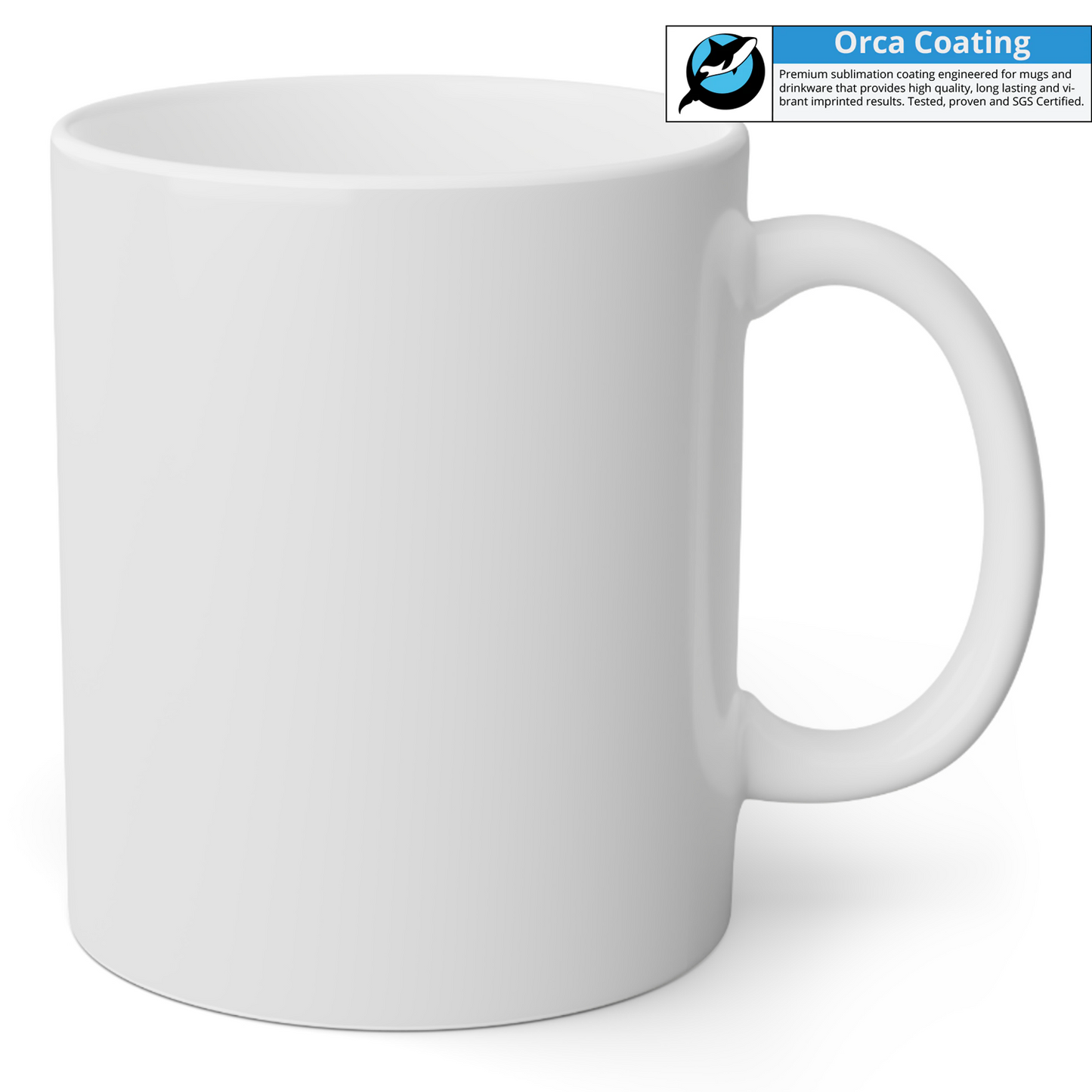 ORCA Premium 11 oz. Sublimation Ceramic Mug | by Switzer Kreations