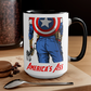 Captain America Coffee Mug | Americas Ass by Switzer Kreations