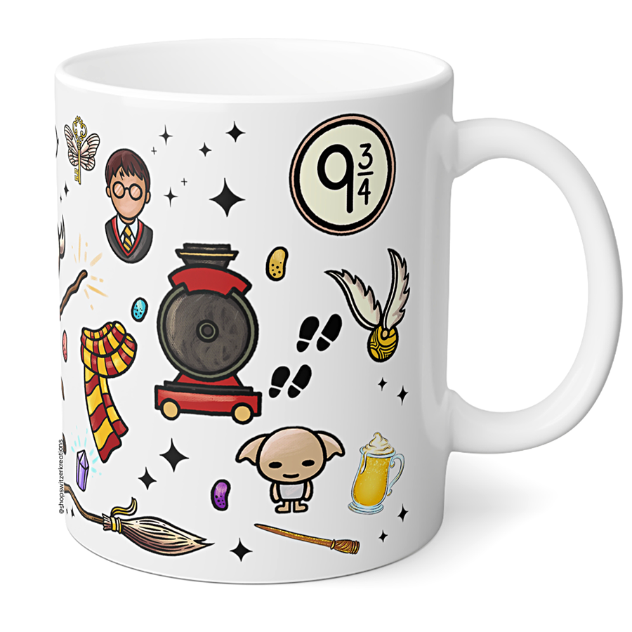 Switzer Kreations Choose Your Team Grogu Mug - BabyYoda Wizard Mug -  Espresso Patronum Mug - Magical Wizard Spell Mug - Wizardry Gift - Coffee  Tea Mug
