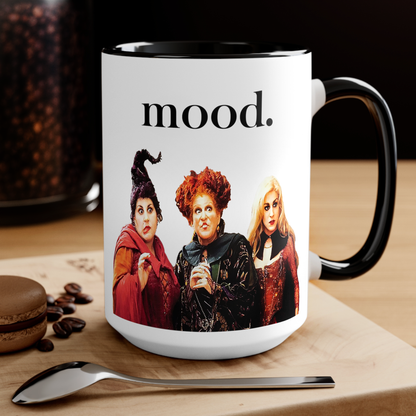 Hocus Pocus Coffee Mug 15oz Black Accent | by Switzer Kreations