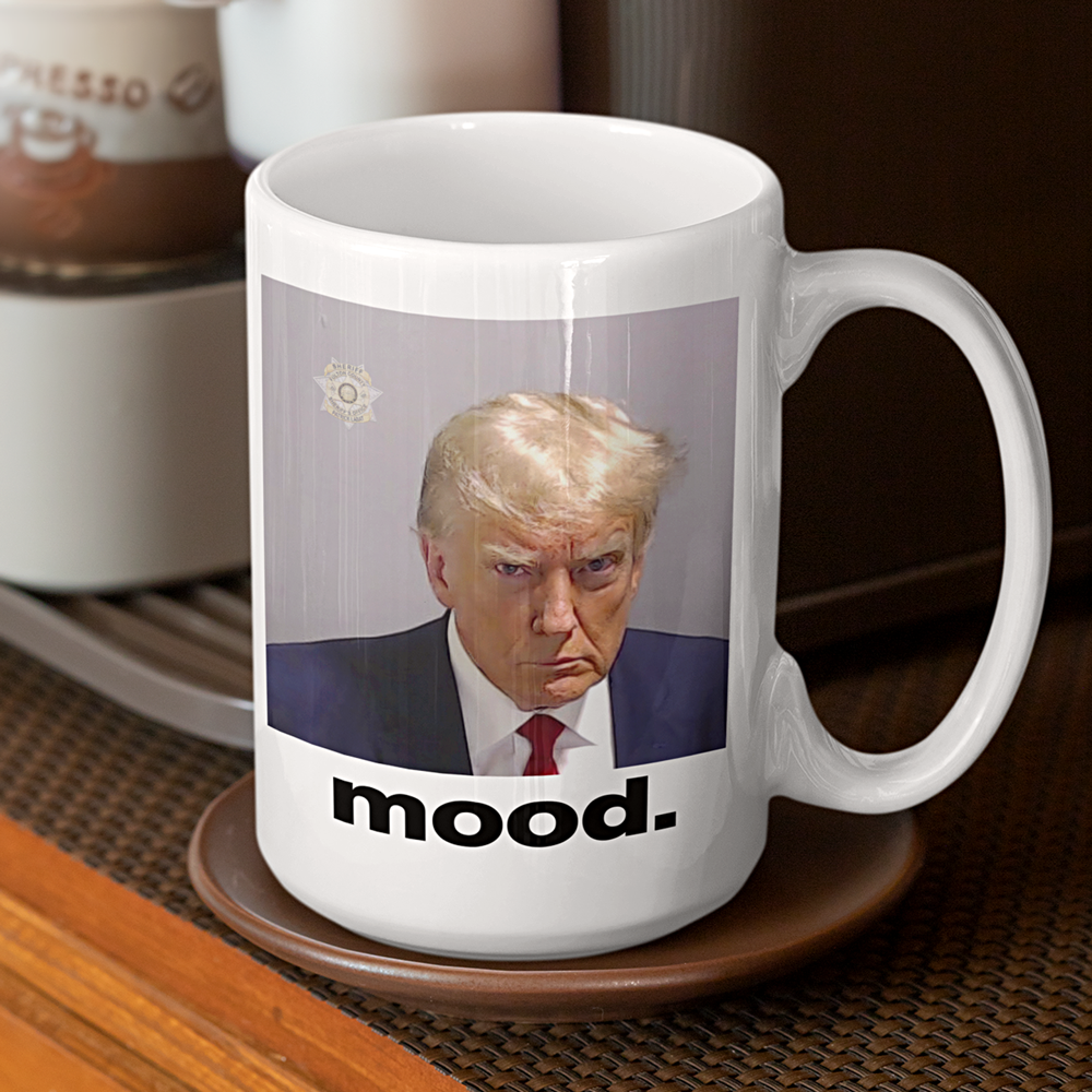 Trump Mugshot Coffee Mug 15oz - by Switzer Kreations