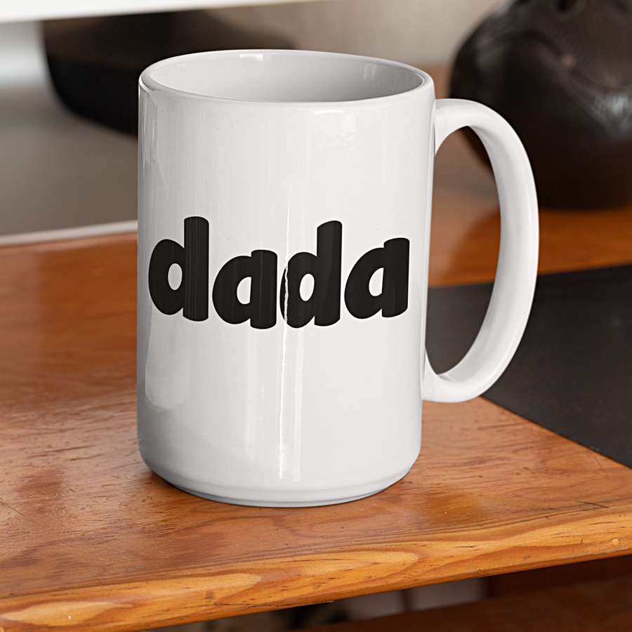 Dada Mug 15 Oz | Personalized Dad Gift