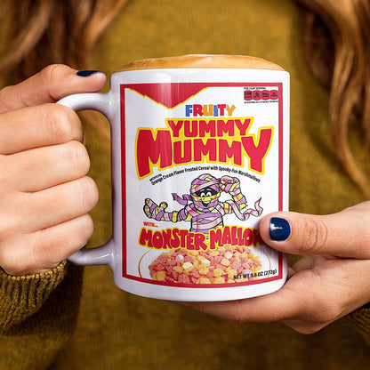 Yummy Mummy Monster cereal collector mug set with six character designs