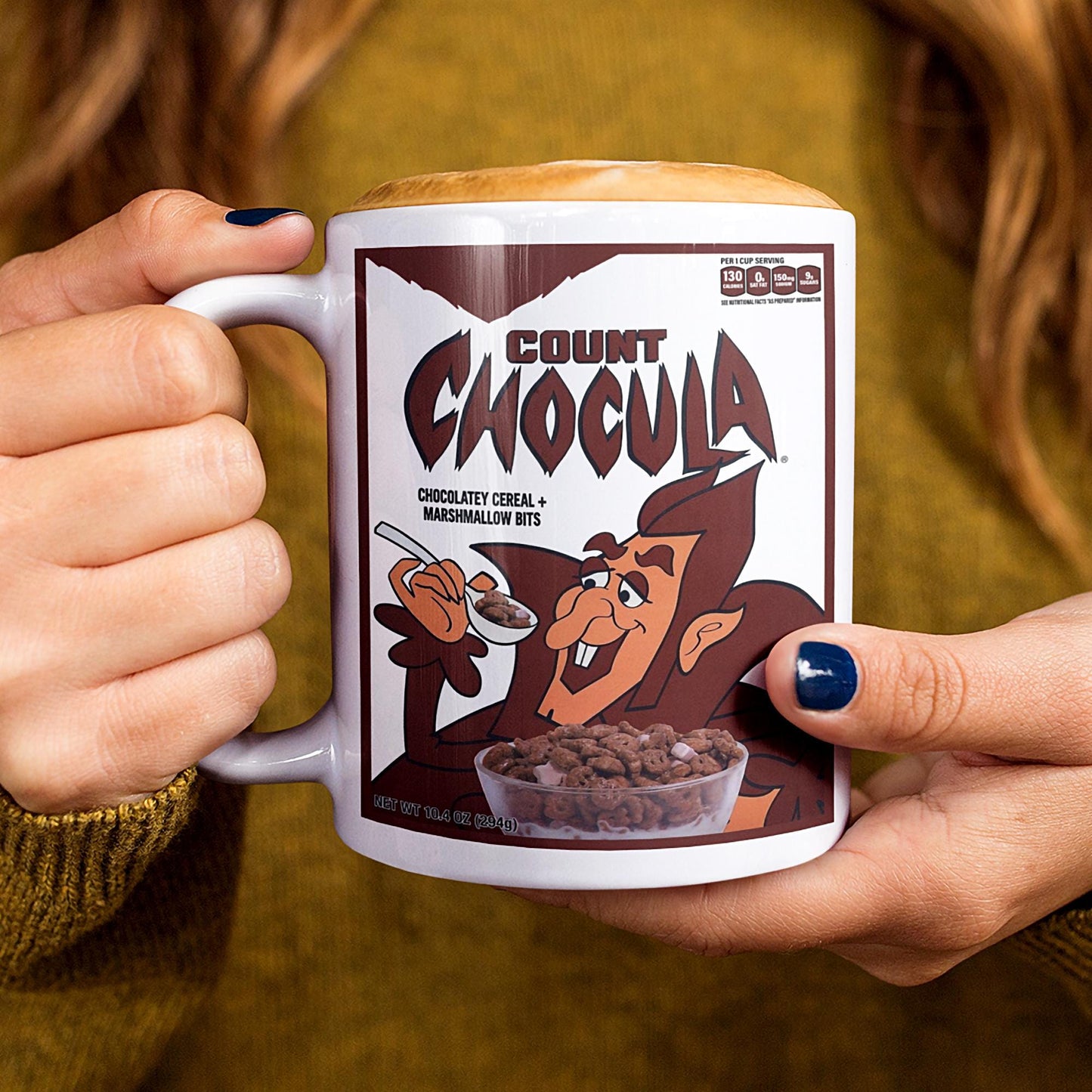 Count Chocula Colorful monster cereal ceramic mug set of six