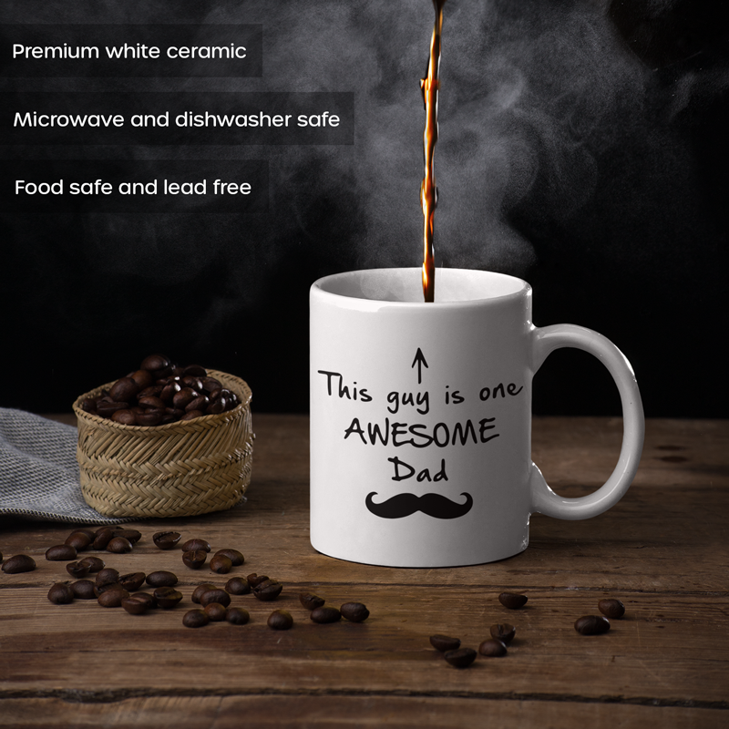 One Awesome Dad Coffee Mug - Father's Day Gift for Dad